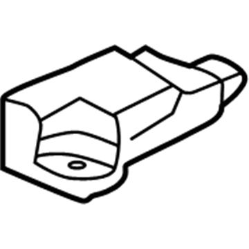 Volkswagen Air Bag Sensor - 1J0-909-606-AM