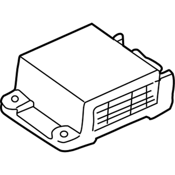 Volkswagen Cabrio Air Bag Control Module - 1J0-909-608-J