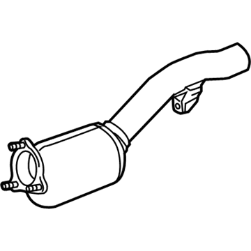 Volkswagen Touareg Muffler - 7P0-253-209-F