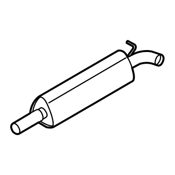 Volkswagen Jetta Muffler - 5QM-253-209-BB