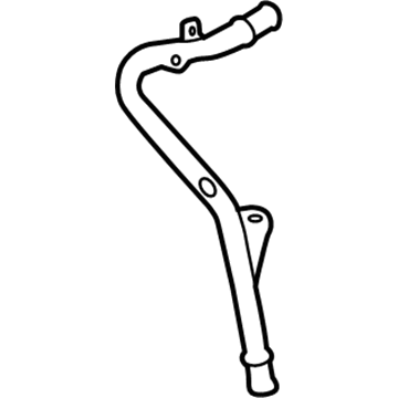2007 Volkswagen Jetta Coolant Pipe - 1K0-121-070-AQ