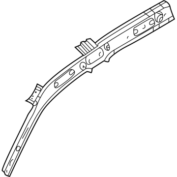 Volkswagen 3CM-809-421 Inner Windshield Pillar