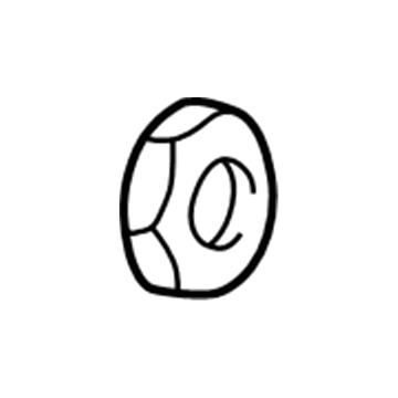 Volkswagen 7D0-955-243 Wiper Arm Nut