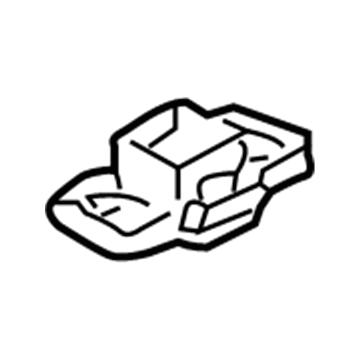 Volkswagen 3D0-863-350-A Retainer