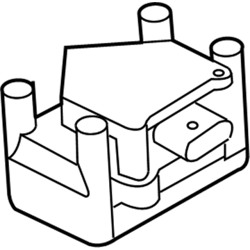 Volkswagen Jetta Ignition Coil - 021-905-106-C