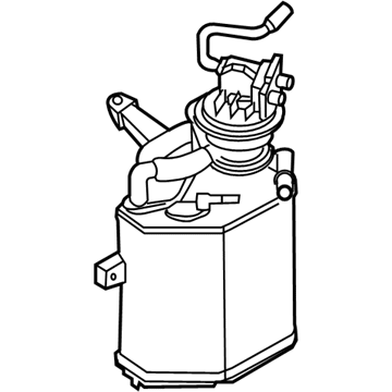 Volkswagen Beetle Vapor Canister - 1C0-201-797-N