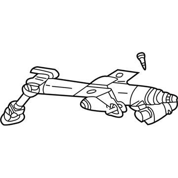 Volkswagen Jetta Steering Column - 1J1-419-501-EQ