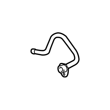 Volkswagen Beetle Coolant Pipe - 06K-121-492-S