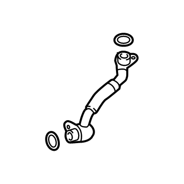 Volkswagen 06K-145-735-L Oil Line
