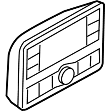 Volkswagen Phaeton A/C Switch - 3D0-919-158-F-5W8