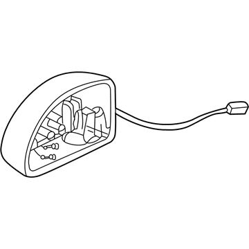 Volkswagen Beetle Mirror Cover - 1C1-857-506-GRU