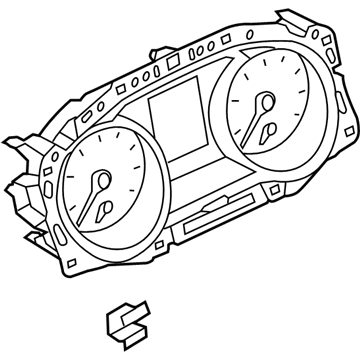 Volkswagen Golf Alltrack Instrument Cluster - 5G1-920-840-D