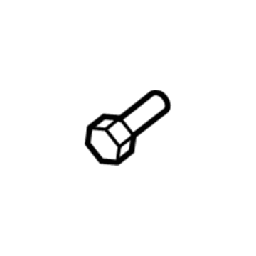 Volkswagen N-911-439-01 Vibration Damper Bolt