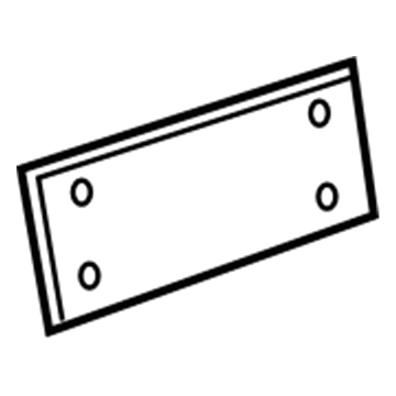 Volkswagen License Plate - 5K6-807-847-C-9B9