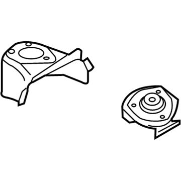 Volkswagen Eos Shock And Strut Mount - 1K0-809-122-A