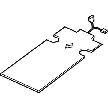 Volkswagen Atlas Seat Heater Pad - 3CN-963-561