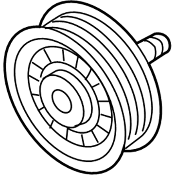 Volkswagen Phaeton Idler Pulley - 07D-145-276-C