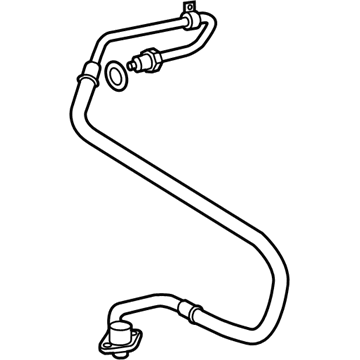Volkswagen Touareg Power Steering Hose - 7P0-422-893-AC