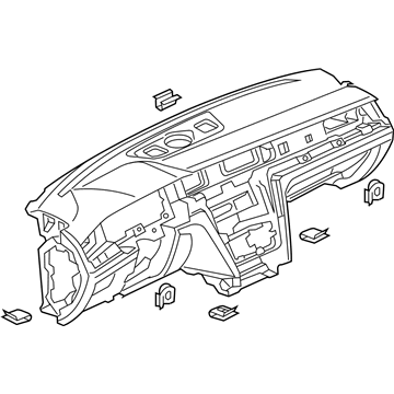 Volkswagen Arteon Instrument Cluster - 3G8-857-003-H-XQX