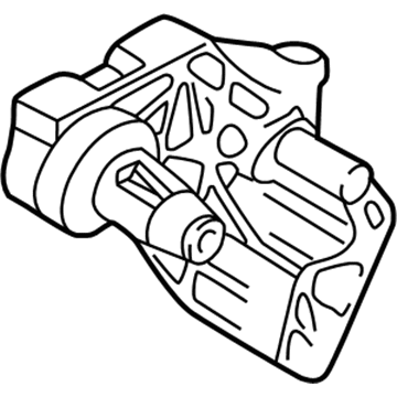 2002 Volkswagen Jetta Engine Mount - 1J0-199-354-F