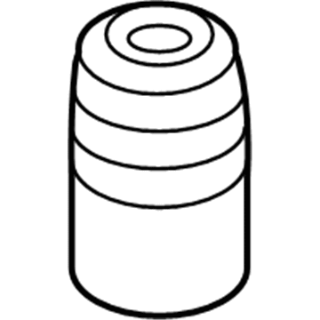 Volkswagen Eos Shock And Strut Mount - 1K0-412-303-E