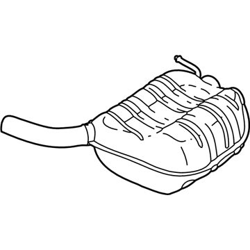 Volkswagen CC Muffler - 3C0-253-609-CF