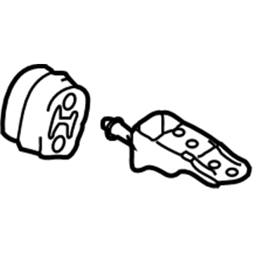 Volkswagen CC Exhaust Hanger - 3C0-253-144-N