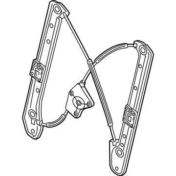 Volkswagen Atlas Window Regulator - 3CN-837-461-A