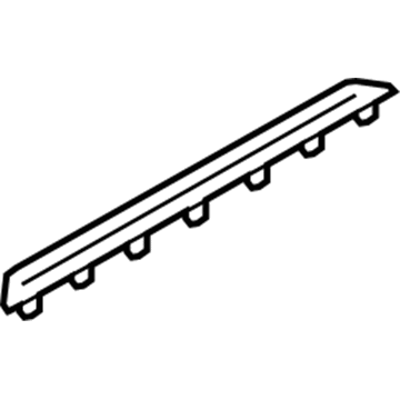 Volkswagen 7P0-853-467-A-6M7 Front Sill Plate Insert