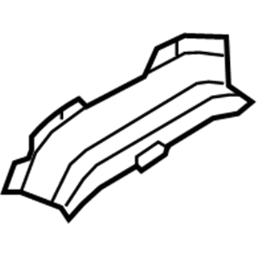 Volkswagen 7P0-809-173 Baffle