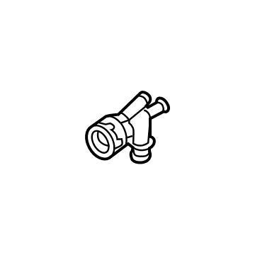 Volkswagen 5Q0-122-291-E Upper Hose Coupling