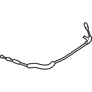 Volkswagen 7P6-885-343-B Release Cable