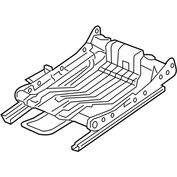 Volkswagen 7P0-885-104-E Cushion Frame
