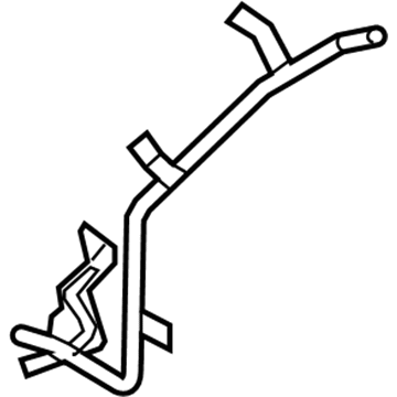 Volkswagen CC Coolant Pipe - 3C0-121-070-AC