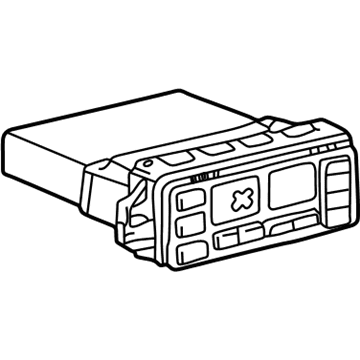Volkswagen Passat A/C Switch - 1U1-907-044-A