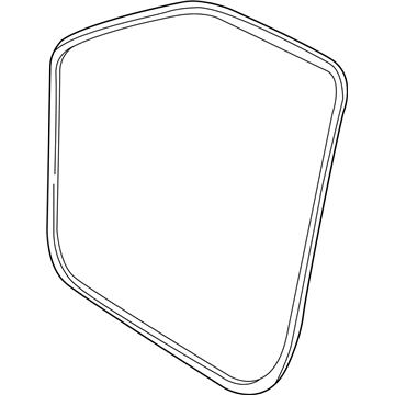 Volkswagen Passat Weather Strip - 561-867-911-H