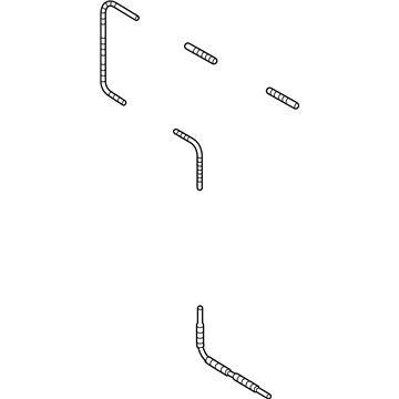 Volkswagen Jetta Windshield Washer Hose - 1J0-955-751-D