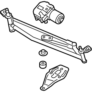 Volkswagen Passat Wiper Linkage - 561-955-023-C