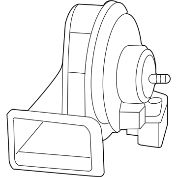 Volkswagen Cabriolet Horn - 8W0-951-221