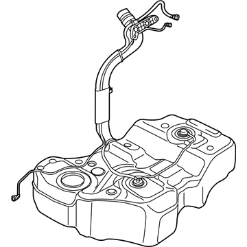 Volkswagen Passat Fuel Tank - 561-201-055-N