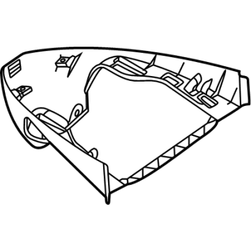 Volkswagen 11A-868-437-D-4PK Upper Cover