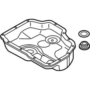 Volkswagen Oil Pan - 059-103-602-AB