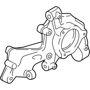 Volkswagen Steering Knuckle - 5QM-505-435-C