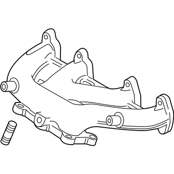 Volkswagen Jetta Exhaust Manifold - 06G-253-031-A