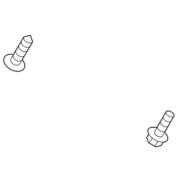 Volkswagen Jetta Door Screws - N-907-371-07