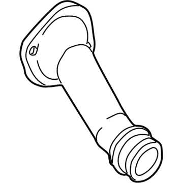 Volkswagen Thermostat Housing - 06B-121-121-L