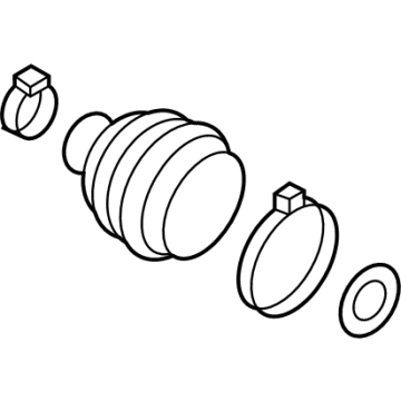 Volkswagen CV Joint Boot - 3QF-598-203-A