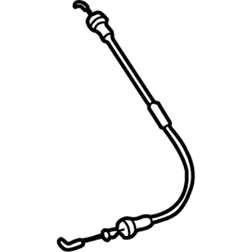 Volkswagen Passat Door Latch Cable - 3B9-827-531-A