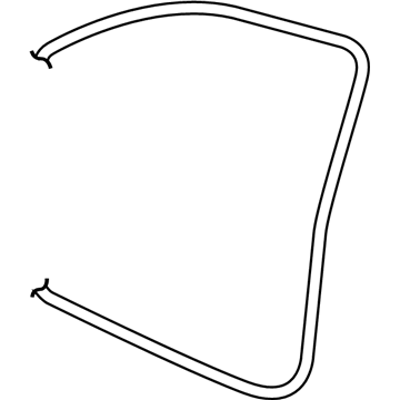 Volkswagen Tiguan Limited Weather Strip - 5N0-867-911-A-9B9