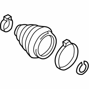 Volkswagen CV Joint Boot - 5QM-498-203